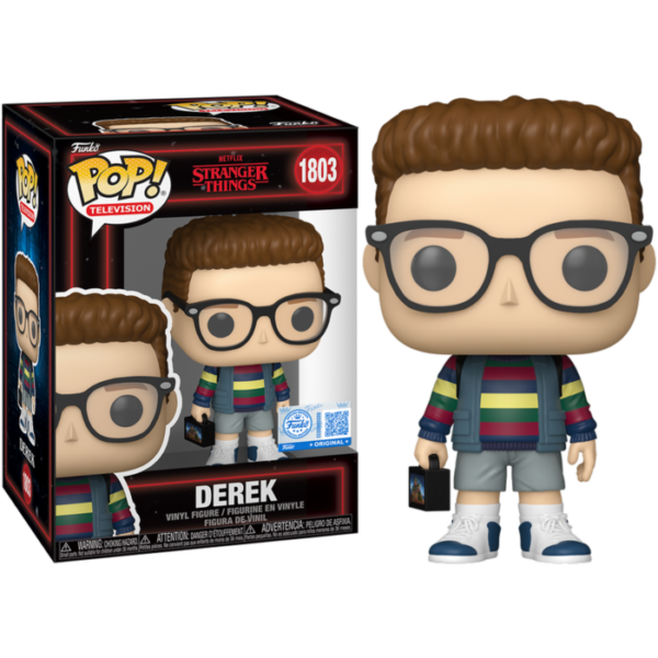 FUNKO POP: STRANGER THINGS- DEREK TURNBOW (EXC)