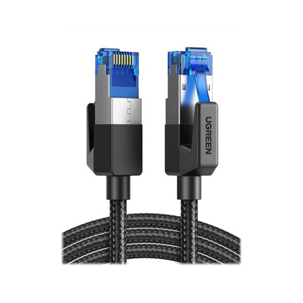 UGreen CAT8 Ethernet Network Cable – 3m High-Speed 40Gbps 2000Mhz Shielded Round Braided – Modular Plugs