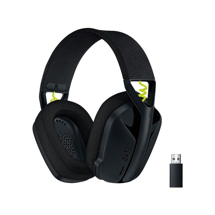 Logitech G435 LIGHTSPEED & Bluetooth Wireless Gaming Headset - Level Up
