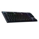 ⁦لوجيتيك كيبورد لاسلكي موديل G915 X Lightspeed TKL , الاصدار الانجليزي Tactile - اسود⁩ - الصورة ⁦2⁩