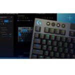 ⁦لوجيتيك كيبورد لاسلكي موديل G915 X Lightspeed TKL , الاصدار الانجليزي Tactile - اسود⁩ - الصورة ⁦4⁩