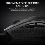 ⁦Corsair M55 Lightweight Wired Gaming Mouse (AP) — Black⁩ - الصورة ⁦2⁩