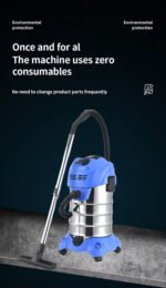 ⁦Puresweep Heavy Duty Wet & Dry Vacuum Cleaner with Steel Pipe & Large Capacity Tank – 2800W & 30 Litres⁩ - الصورة ⁦5⁩