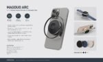 شاحن Energea MAGDUO ARC، شاحن 2 في 1 للهاتف وساعة أبل مع كابل قابل للسحب - Image 5