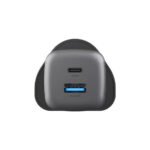 شاحن حائط Energea AMPCHARGE MINI 45، PD/PPS/QC3.0 GAN، 45 واط (المملكة المتحدة) - لون رمادي معدني (نهاية العمر الافتراضي) - Image 5