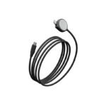 كابل Energea FLOW DUO للساعات، كابل 2 في 1 من نوع C إلى C + كابل ساعة، بسرعة 480 ميجابت في الثانية، وقوة 60 واط، وطول 1.5 متر - أسود