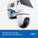 ⁦TP-Link Tapo C615G KIT 2K Solar-Powered Pan/Tilt 4G LTE Security Camera Kit⁩ - الصورة ⁦3⁩