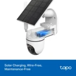 ⁦TP-Link Tapo C615G KIT 2K Solar-Powered Pan/Tilt 4G LTE Security Camera Kit⁩ - الصورة ⁦4⁩