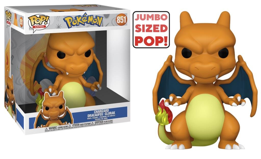 889698742245 Pop Jumbo! Games: Pokemon - Charizard (EMEA) - الصورة 1