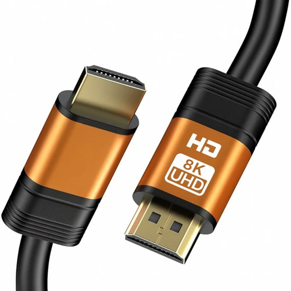 8K-UHD HDMI to HDMI 2.1V 8K Cable (Fabric)- 1.8m - الصورة 1