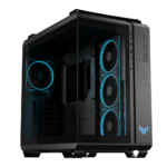 ASUS TUF Gaming GT502 Horizon ARGB ATX Mid Tower Gaming PC Case 4-fans – Black