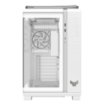 ⁦ASUS TUF Gaming GT502 Horizon ARGB ATX Mid Tower Gaming PC Case 4-fans – White⁩ - الصورة ⁦7⁩