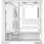 ⁦ASUS TUF Gaming GT302 ARGB Tempered Glass Mid Tower PC Case – White, 4-Fans⁩ - الصورة ⁦5⁩