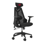 ⁦ASUS SL400C ROG Destrier Core Ergo Gaming Chair – Futuristic Cyborg Aesthetic⁩ - الصورة ⁦2⁩