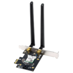⁦ASUS PCE-BE6500 WiFi 7 Tri-Band PCI-E Bluetooth 5.4 6GHz Adapter⁩ - الصورة ⁦2⁩