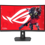 ASUS 32″ ROG Strix XG32WCS USB Type-C Curved 2K 180Hz Fast VA HDR400 Gaming Monitor, Black