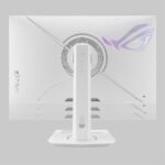 ⁦ASUS 27″ ROG Strix XG27UCG-W Dual mode 4K 160Hz, FHD 320Hz, 1ms Fast IPS HDR400 USB-C HDMI 2.1 Gaming Monitor, White⁩ - الصورة ⁦4⁩
