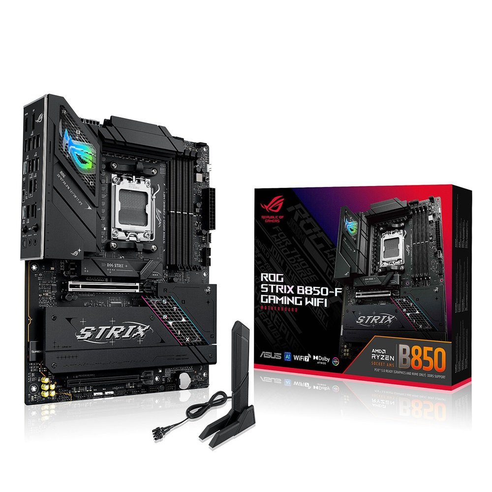 90MB1J70-M0EAY0-1 ASUS ROG Strix B850-F Gaming WiFi ATX Motherboard - الصورة 1