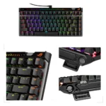 ⁦ASUS M705 ROG Falchion Ace 75 HE – Black 75% Wired Analog Gaming Keyboard – Magnetic Switch (Arabic/English)⁩ - الصورة ⁦2⁩
