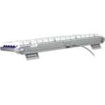 ⁦ASUS M705 ROG Falchion Ace 75 HE – White 75% Wired Analog Gaming Keyboard – Magnetic Switch (Arabic/English)⁩ - الصورة ⁦5⁩