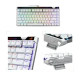 ⁦ASUS M705 ROG Falchion Ace 75 HE – White 75% Wired Analog Gaming Keyboard – Magnetic Switch (Arabic/English)⁩ - الصورة ⁦2⁩
