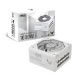 ASUS TUF Gaming 1000W Gold White Edition PSU Power Supply, White