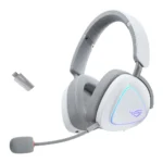 ASUS A701 ROG Delta II Tri-mode Wireless Gaming Headset, White