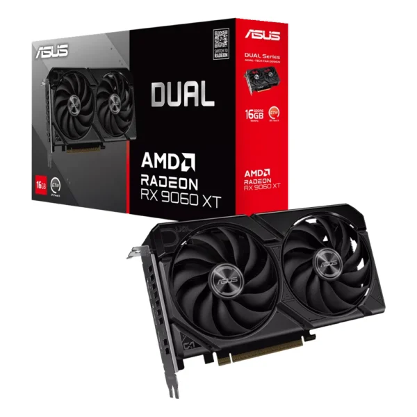 ASUS 16GB Dual Radeon RX 9060 XT VGA Graphic Card