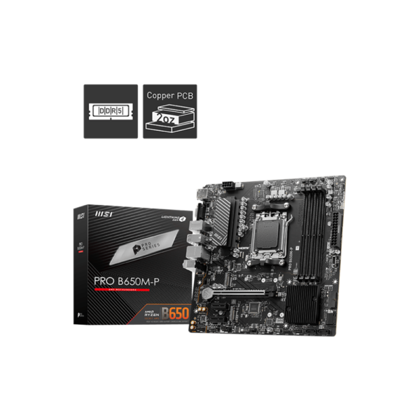 MSI Pro B650M-P mATX Motherboard