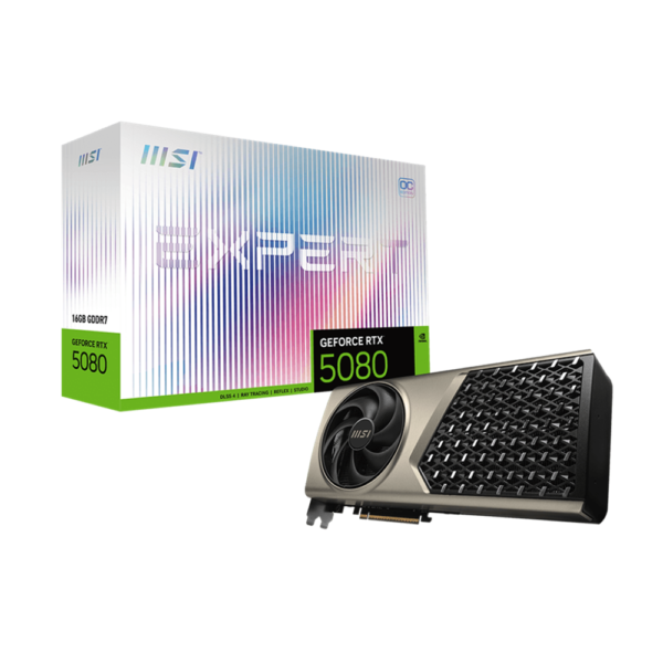 MSI 16GB GeForce RTX 5080 EXPERT OC VGA Graphic Card