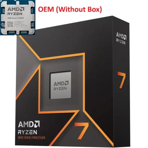 AMD Ryzen 7 9700X Gaming AM5 Processor (OEM) Without Box