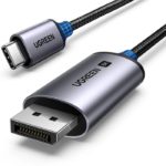 ⁦كابل UGREEN من USB-C إلى DisplayPort بطول 3 متر يدعم دقة 8K الموديل CM556 – 25839⁩ - الصورة ⁦4⁩