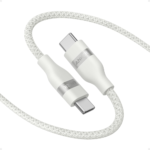 Anker A82E2 USB-C to USB-C Cable 240W – Soft, Durable – 6ft/1.8m, White – A82E2H22
