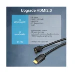⁦Vention AAQ HDMI 4K@60Hz Right Angle 270 Degree Cable, 1.5m⁩ - الصورة ⁦4⁩