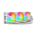 Acer AC360 ARGB all-in-one 360mm CPU Liquid Cooler with Display, White