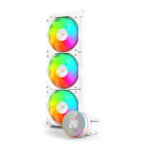 ⁦Acer AC360 ARGB all-in-one 360mm CPU Liquid Cooler with Display, White⁩ - الصورة ⁦2⁩