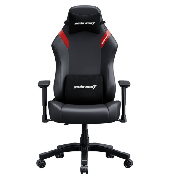 AndaSeat Luna Series (L) – PVC Leather Gaming Chair – Black/Red