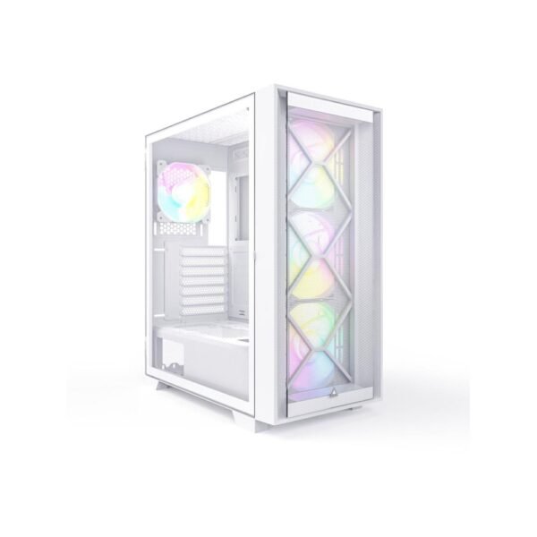 Montech AIR 1000 Premium White ATX Mid Tower Case, 4-Fans