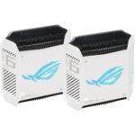 ASUS ROG Rapture GT6 Gaming Mesh WiFi 6 System Tri-band – White (2-Pack)