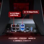 ⁦TP-Link Archer GE800 BE19000 Tri-Band WiFi 7 Gaming Router⁩ - الصورة ⁦6⁩