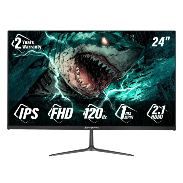 Sharx 24″ Bite B24F120I 120Hz 1ms HDMI 2.1 IPS FHD Speaker Gaming Monitor