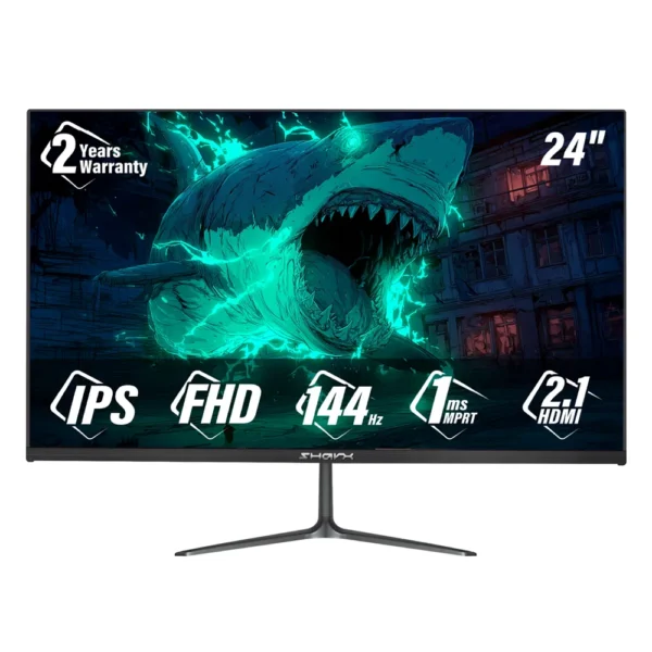 Sharx 24″ Bite B24F144I 144Hz 1ms HDMI 2.1 IPS FHD Speaker Gaming Monitor