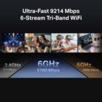 ⁦TP-Link Archer BE550 BE9300 Tri-Band Wi-Fi 7 Router, 2.5G⁩ - الصورة ⁦7⁩