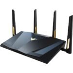 ⁦ASUS RT-BE88U BE7200 Dual-Band Performance WiFi 7 Extendable Router, 2.5G, 10G, SFP+⁩ - الصورة ⁦2⁩