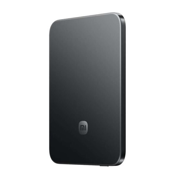 باور بنك Xiaomi UltraThin Magnetic بسعة 5000mAh وشحن 15W - Graphite Black