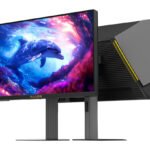 شاشة الألعاب المسطحة IPS Sades BN-Dolphin Mini SA-F01Q25 مقاس 24.5 بوصة 2K QHD بدقة 2560 × 1440، معدل تحديث 320 هرتز، زمن استجابة 0.5 مللي ثانية، HDMI 2.1 - أسود