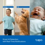 ⁦TP-Link Tapo C250 4K Pan/Tilt AI Home Security WiFi Camera⁩ - الصورة ⁦6⁩