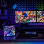 ⁦إطار ديفووم بيكسو-64 الذكي لفن البيكسل مع واي فاي وشاشة LED رقمية 64×64 – أسود⁩ - الصورة ⁦4⁩