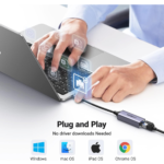⁦UGREEN CM199 USB-C to Gigabit Ethernet Adapter Network Converter⁩ - الصورة ⁦2⁩