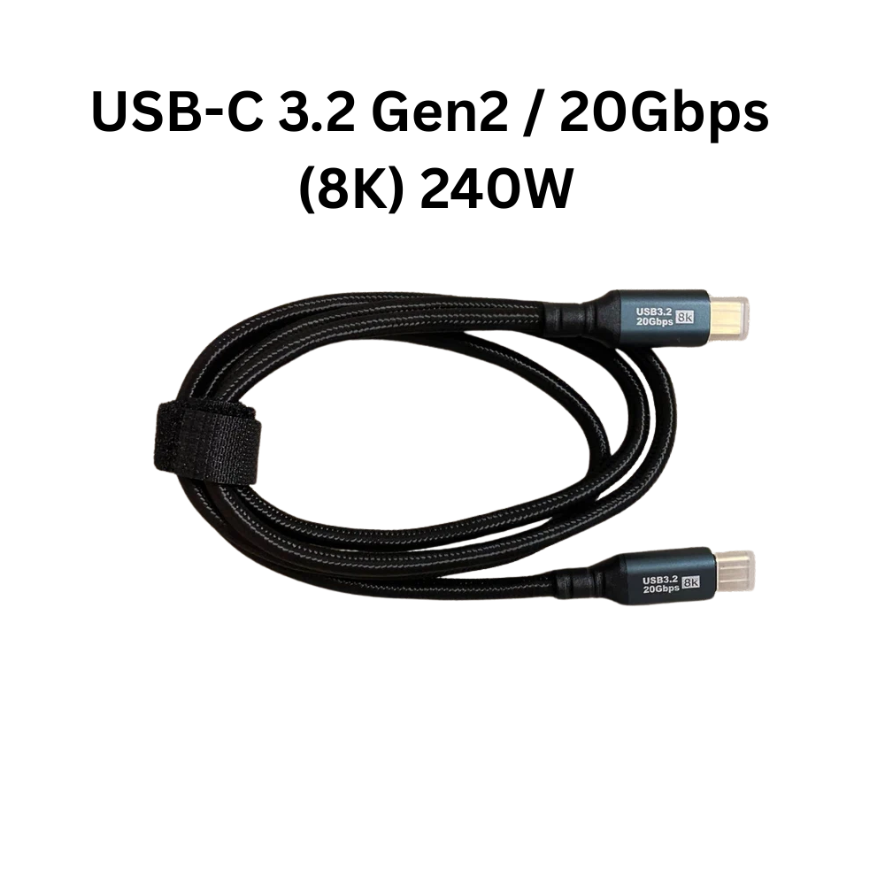 CM8KUSB-C3.2 USB-C 3.2 Gen2 M/M Cable, Data Transfer, Fast Charging, 8K Display – 1m - الصورة 1